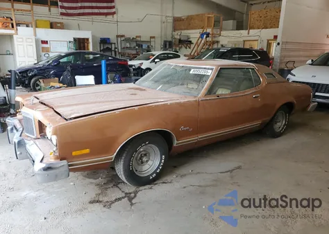1976 Mercury Cougar Xr7 из США, поврежденный, VIN 6A9EH575567